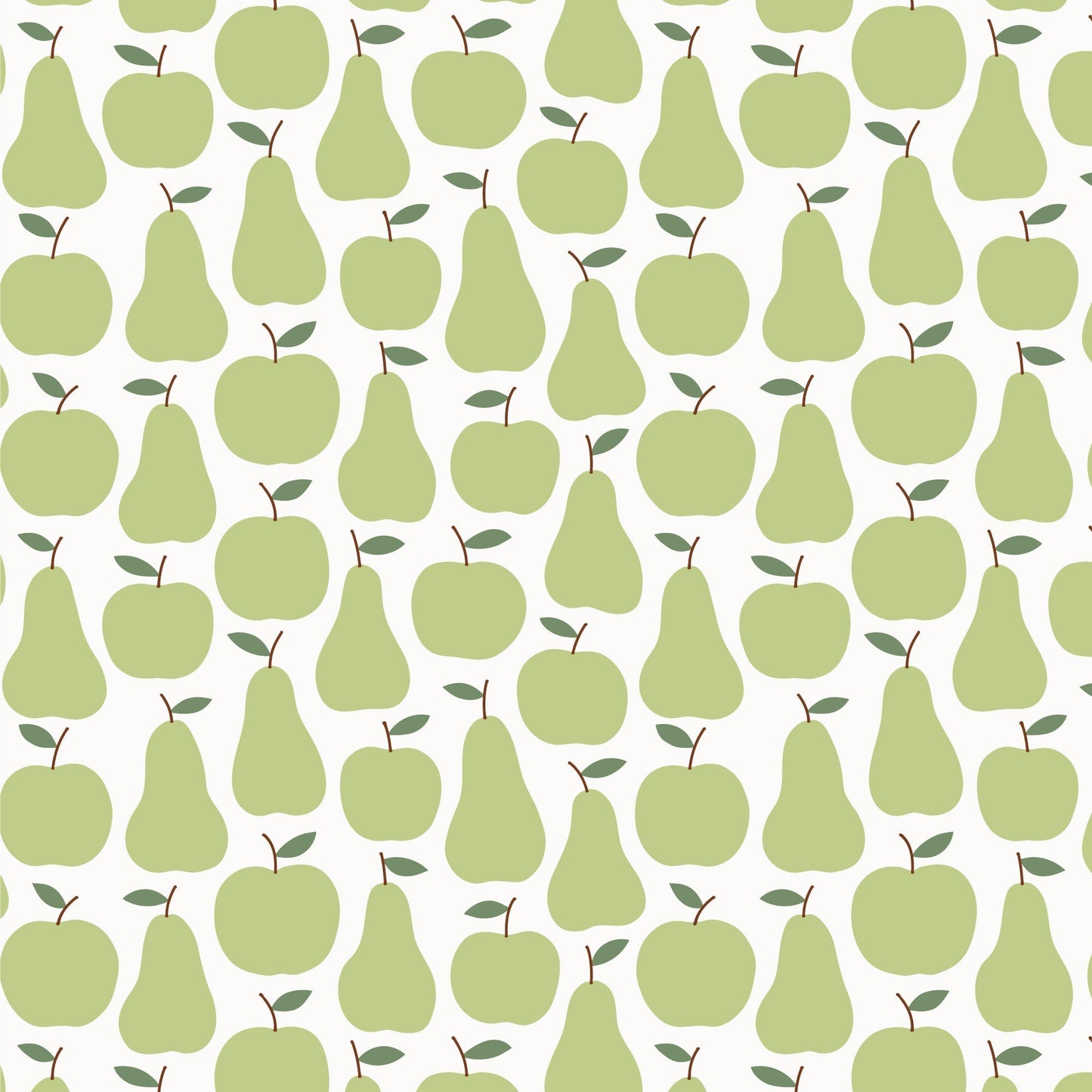 Iris Baby Tunic - Apples & Pears Green