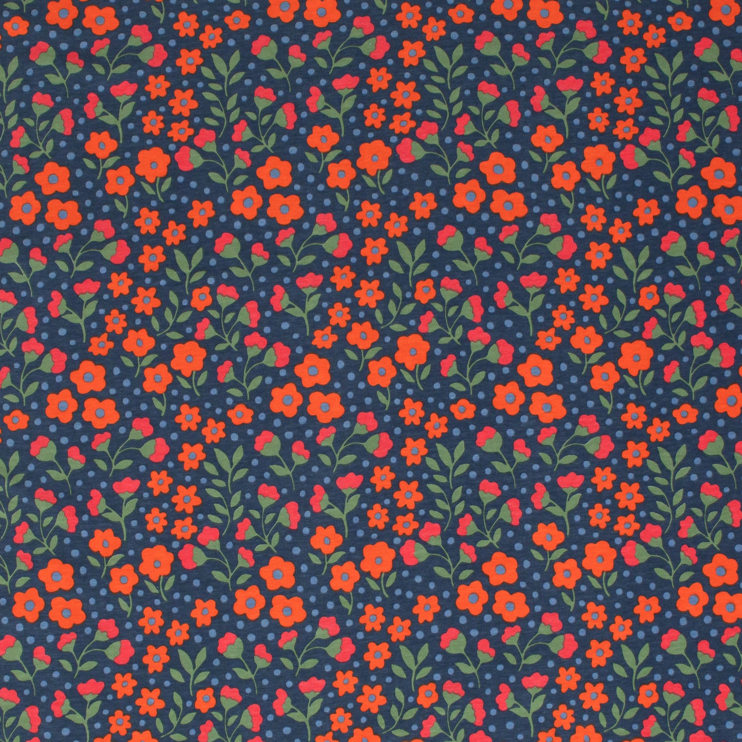 Adult Sweatshirt - Garden Blooms Navy