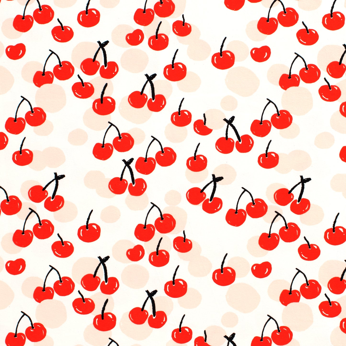 Valencia Dress - Cherries Red