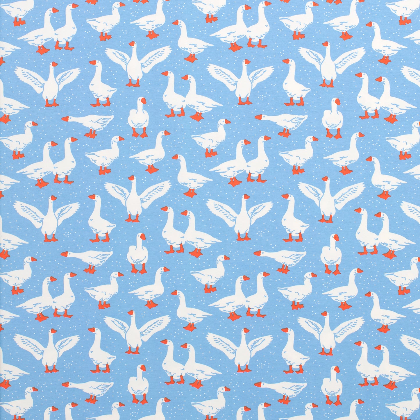 Short-Sleeve Tee - Silly Geese Blue