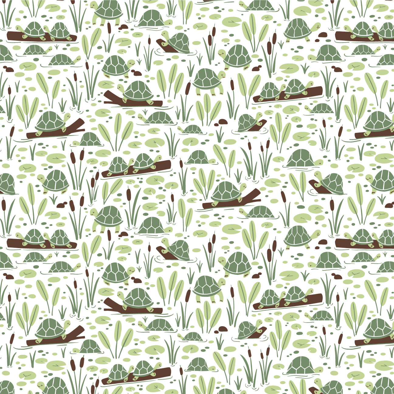 Helsinki Dress - Turtles Green