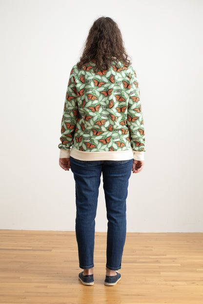 Adult Sweatshirt - Monarchs Dark Green