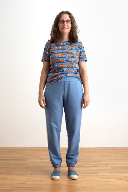 Adult Track Pants - Solid Lake Blue