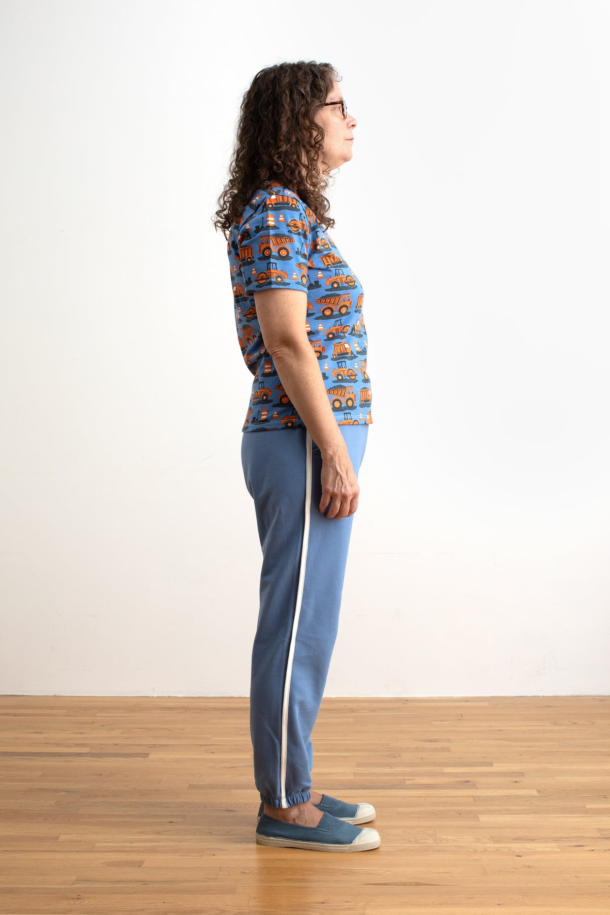 Adult Track Pants - Solid Lake Blue