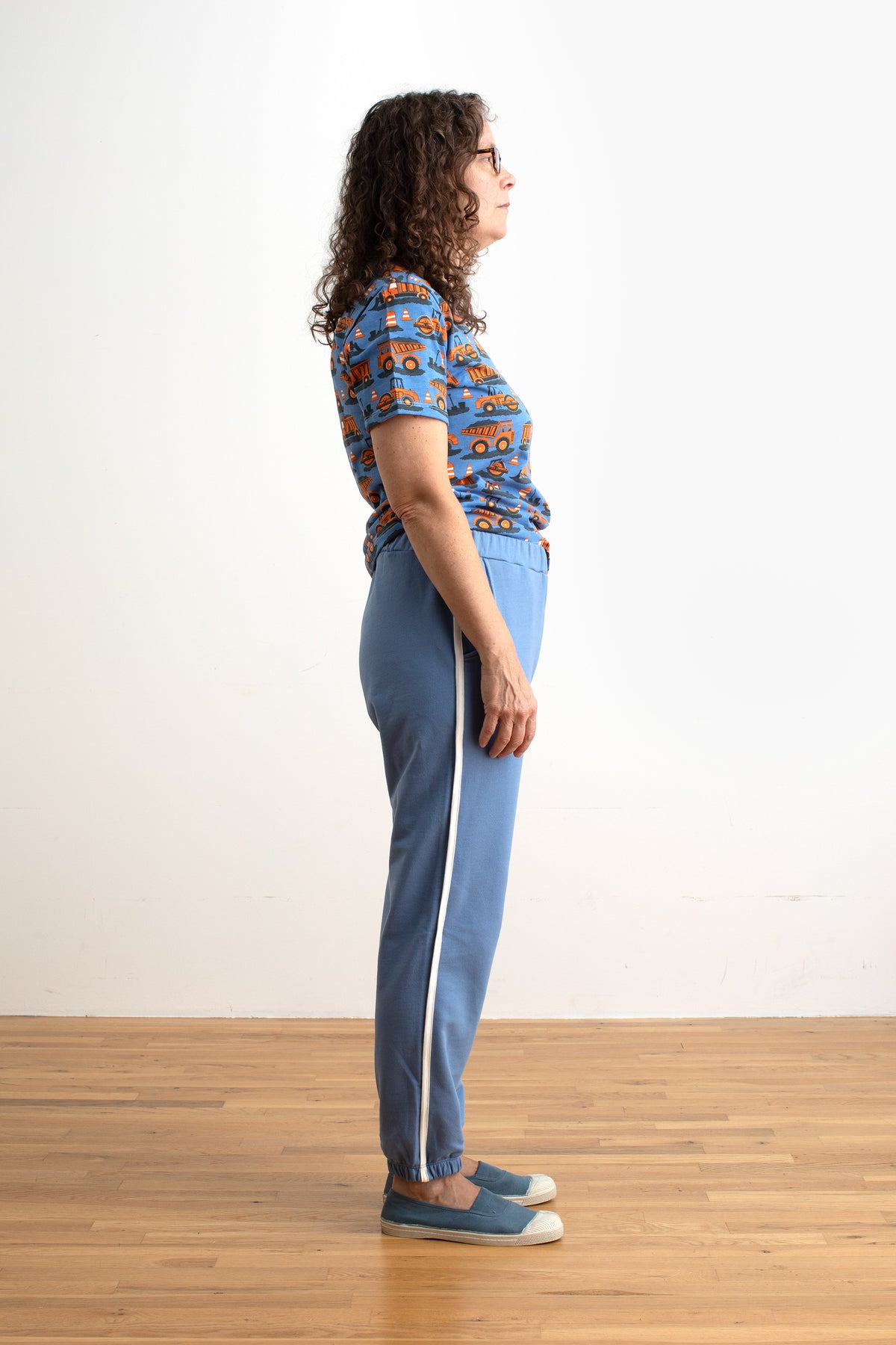 Adult Track Pants - Solid Lake Blue