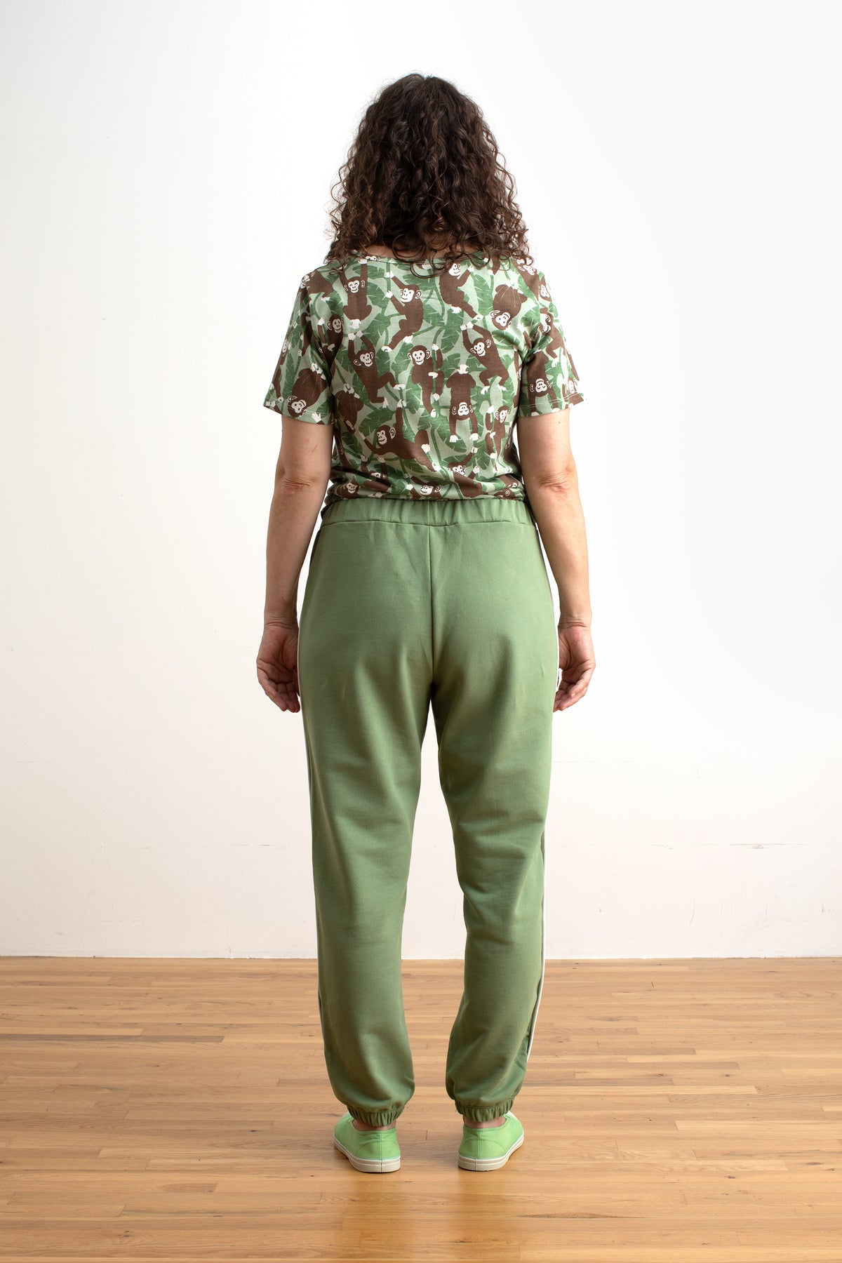 Adult Track Pants - Solid Leaf Green