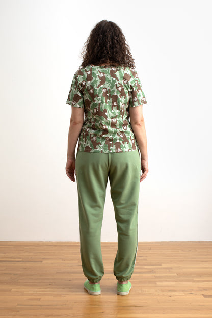 Adult Track Pants - Solid Leaf Green