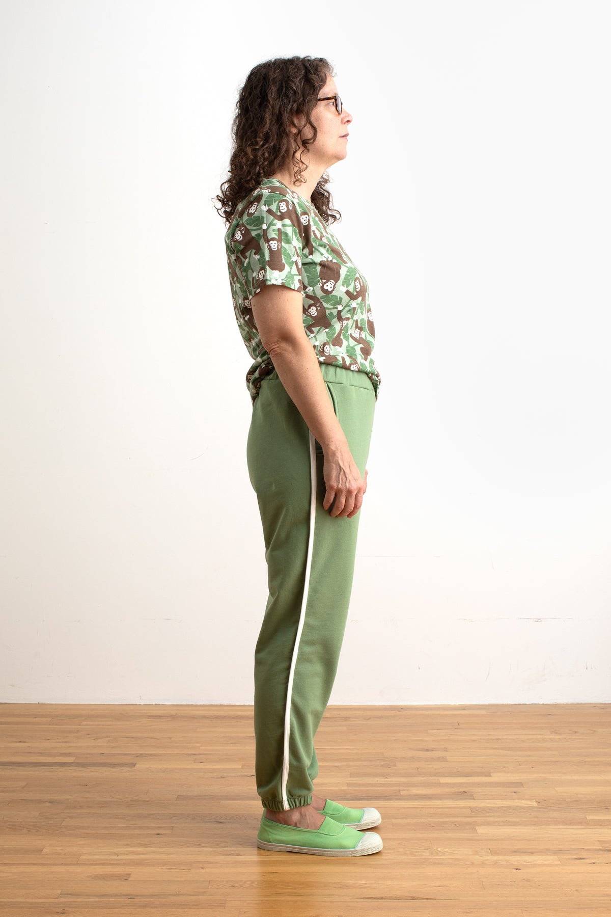Adult Track Pants - Solid Leaf Green