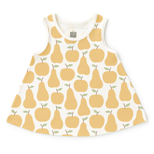 Iris Baby Tunic - Apples & Pears Yellow