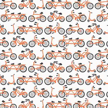 Baby Tank Top - Bikes Orange