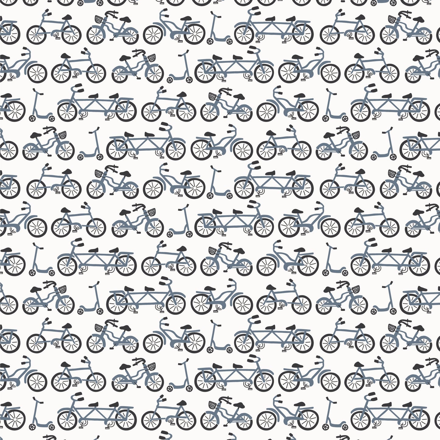 Baby Tank Top - Bikes Slate Blue