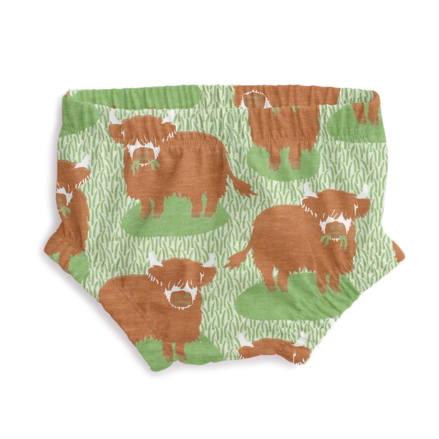 Bloomers - Highland Cows Green