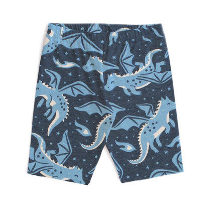 Bike Shorts - Dragons Navy