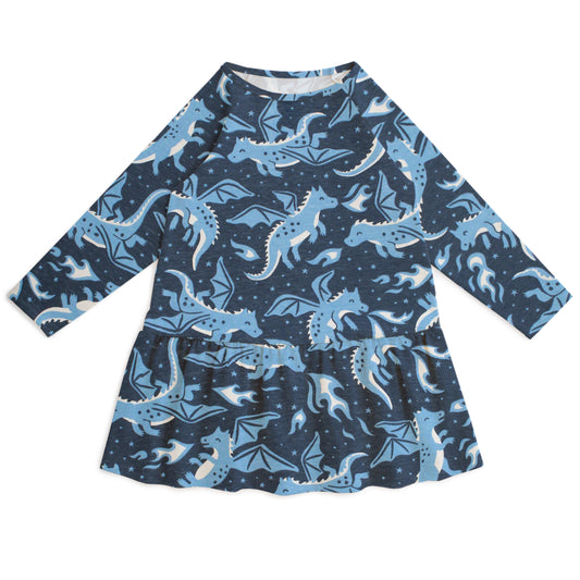 Chicago Dress - Dragons Navy