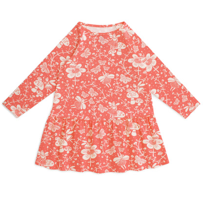 Chicago Dress - Fairies Coral