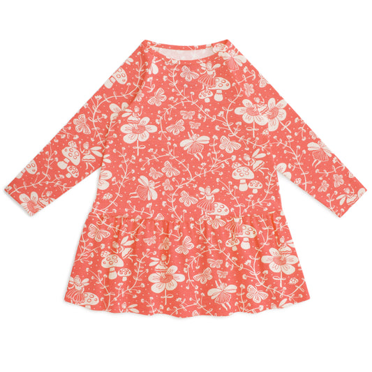 Chicago Dress - Fairies Coral