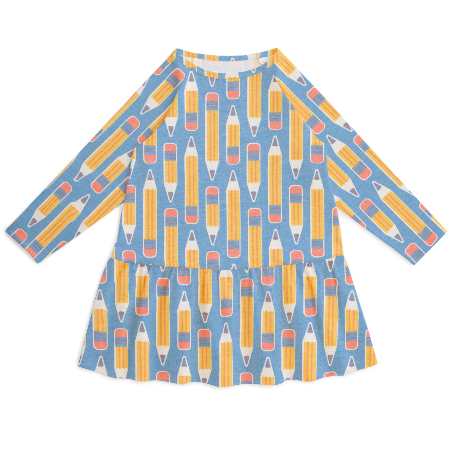 Chicago Dress - Pencils Blue