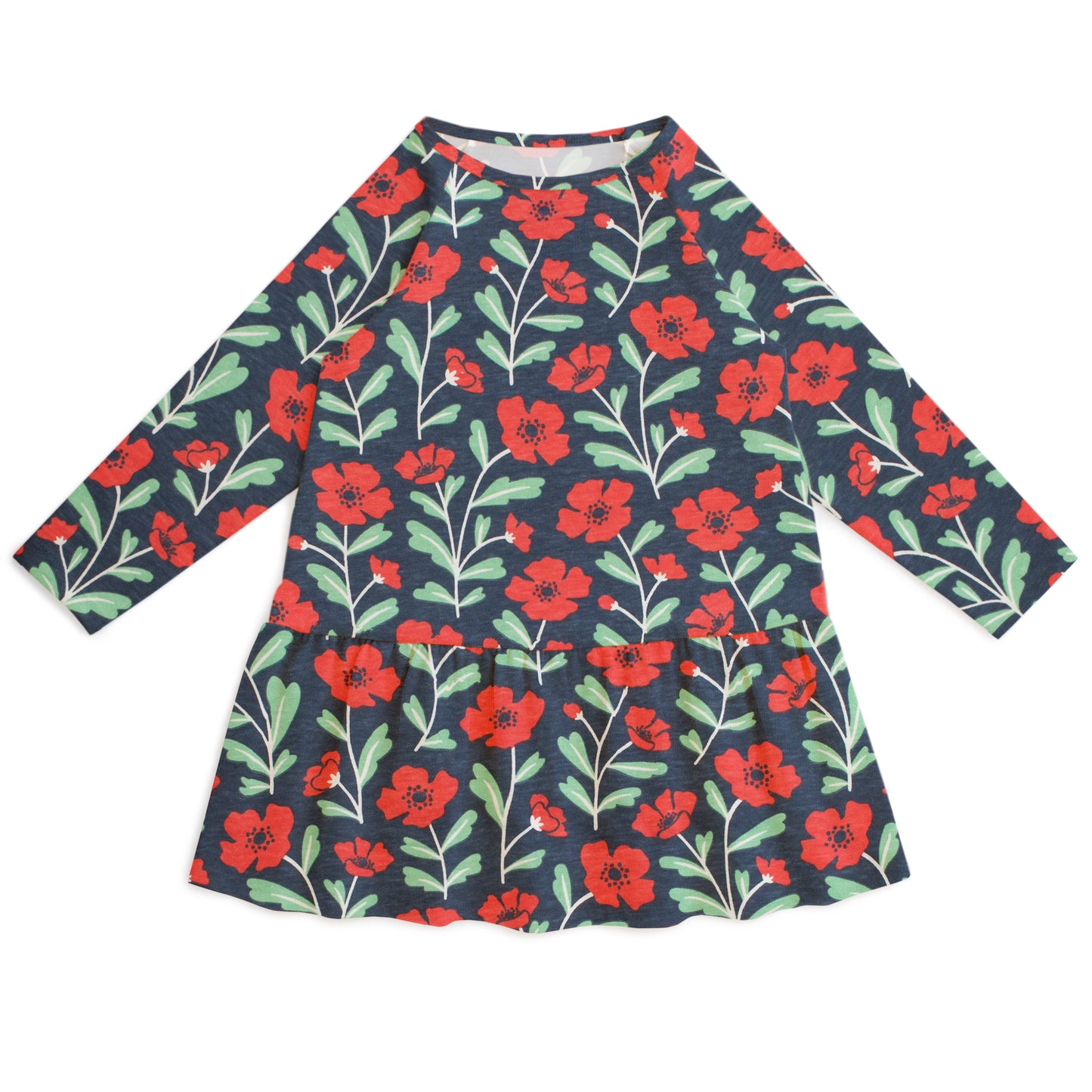 Chicago Dress - Poppies Navy