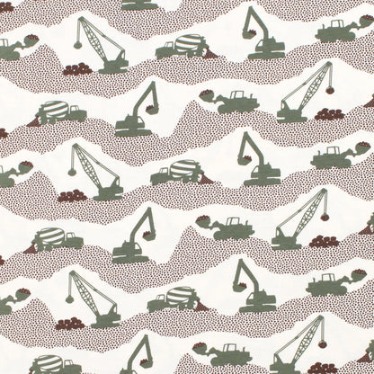 Madison Dress - Construction Forest Green