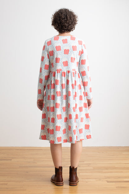 Copenhagen Dress - Popcorn Sky Blue
