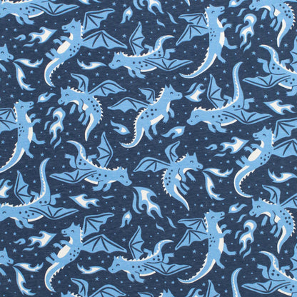 Bike Shorts - Dragons Navy