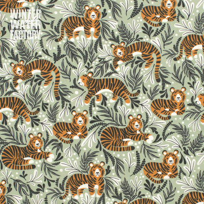 Copenhagen Dress - Dreaming Tigers Green