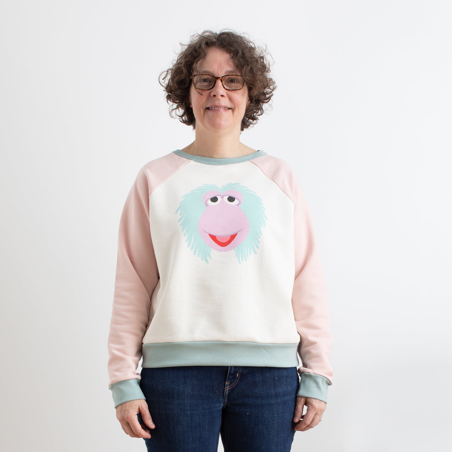 Adult Greenville Sweatshirt - Fraggle Rock Mokey