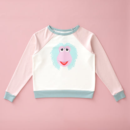 Adult Greenville Sweatshirt - Fraggle Rock Mokey