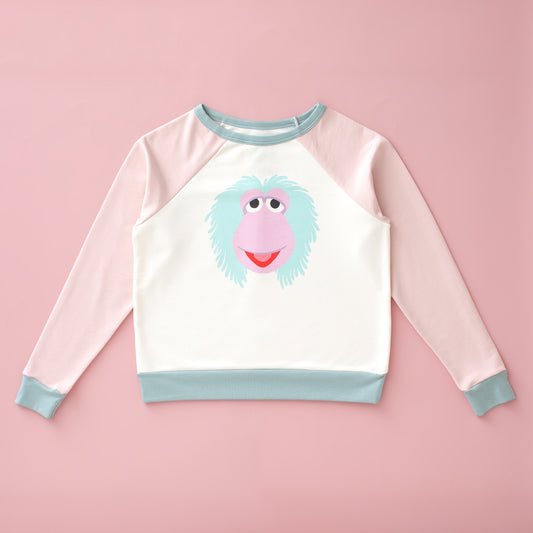 Adult Greenville Sweatshirt - Fraggle Rock Mokey