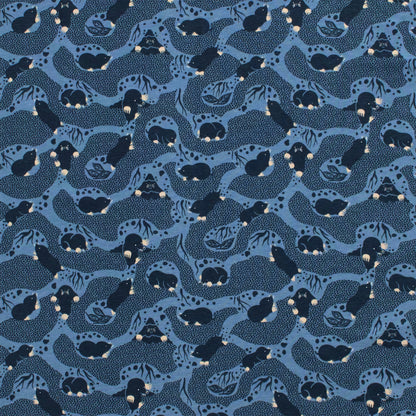 Madison Dress - Moles Blue