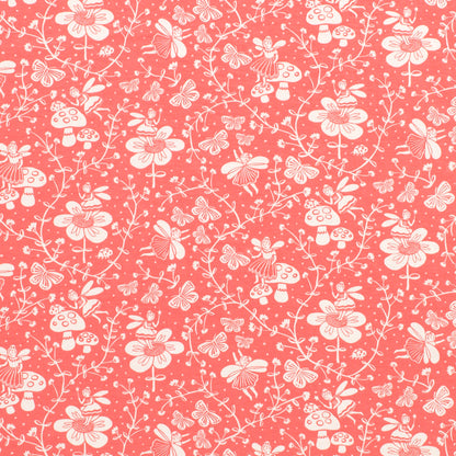 Lausanne Baby Dress - Fairies Coral