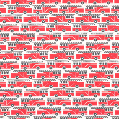 Adult Sweatshirt - Firetrucks Red