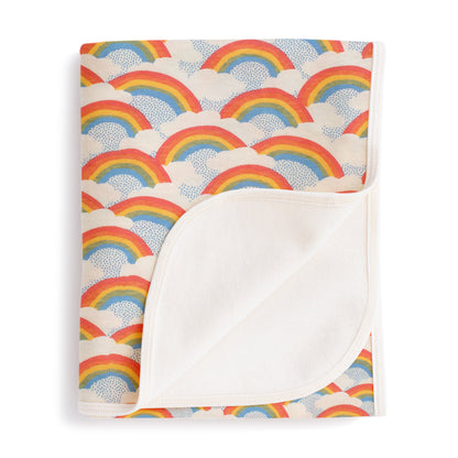 French Terry Blanket - Rainbows