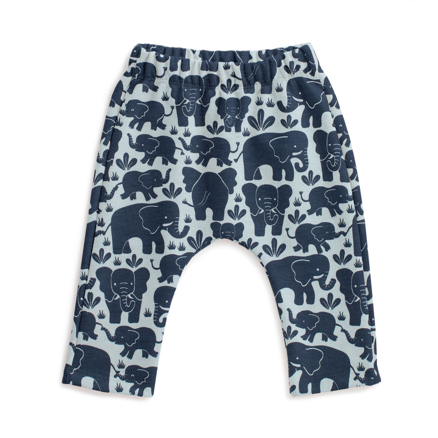 Harem Pants - Elephant Herd Navy