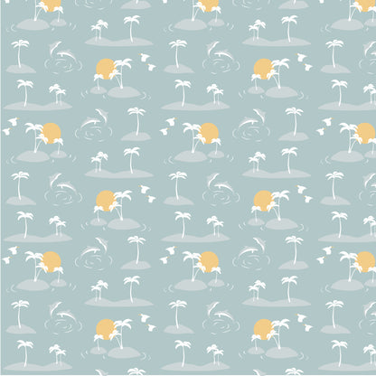 Baby Tank Top - Islands Blue