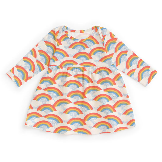 Lausanne Baby Dress - Rainbows
