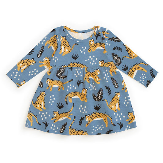 Lausanne Baby Dress - Wildcats Lake Blue