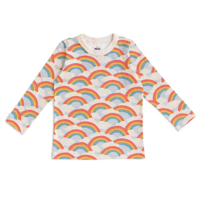 Long-Sleeve Tee - Rainbows