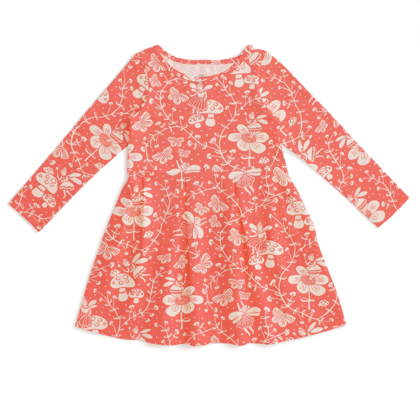 Madison Dress - Fairies Coral