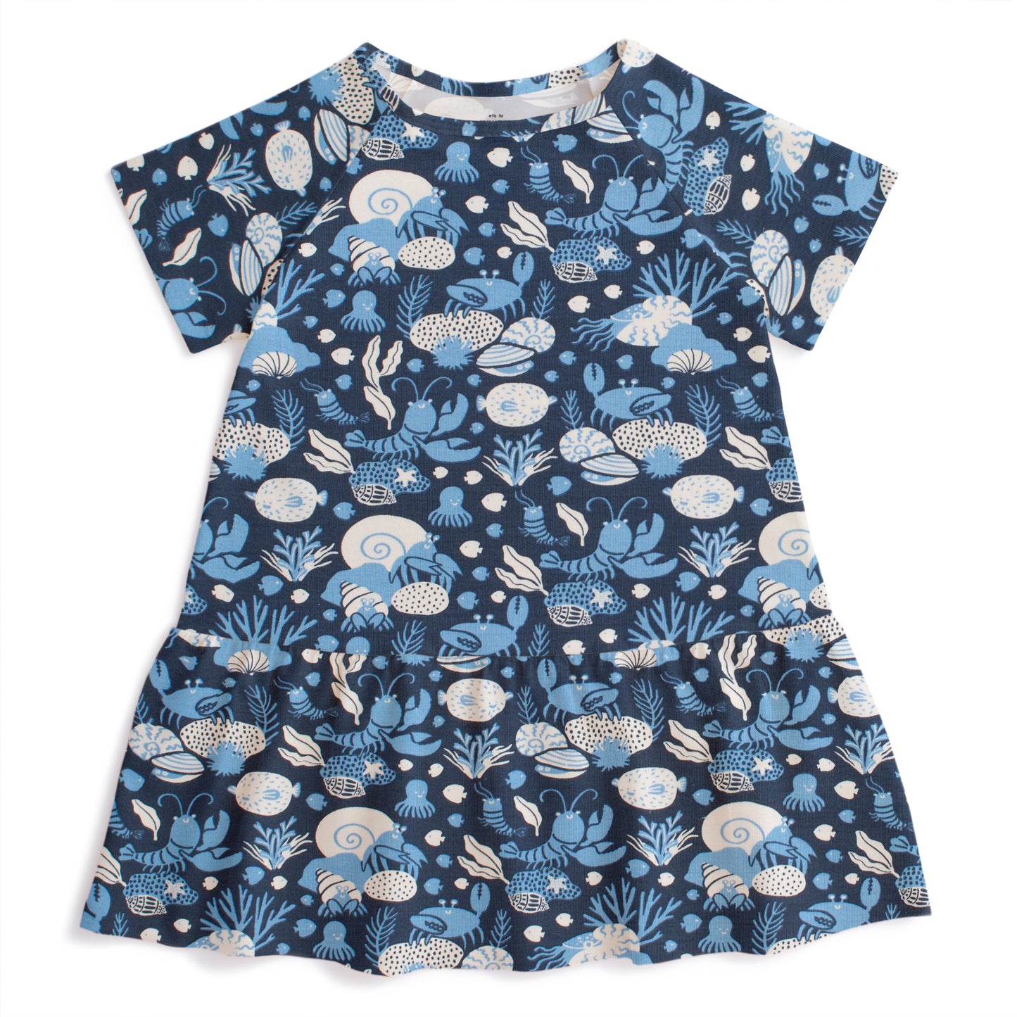 Milwaukee Dress - Ocean Life Navy