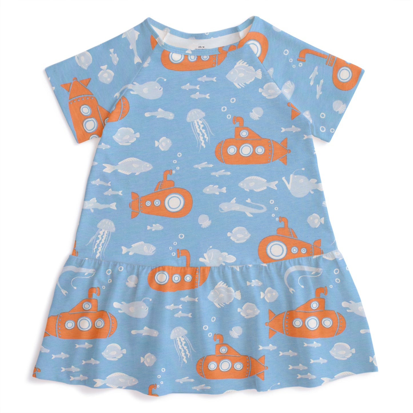 Milwaukee Dress - Submarines Blue & Orange