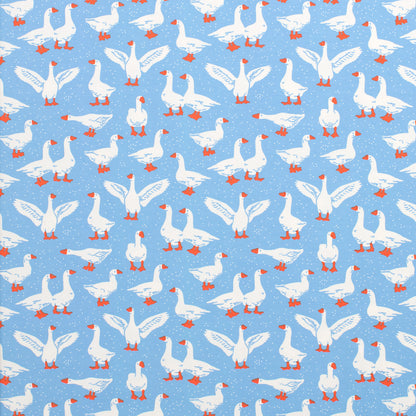 Short-Sleeve Tee - Silly Geese Blue