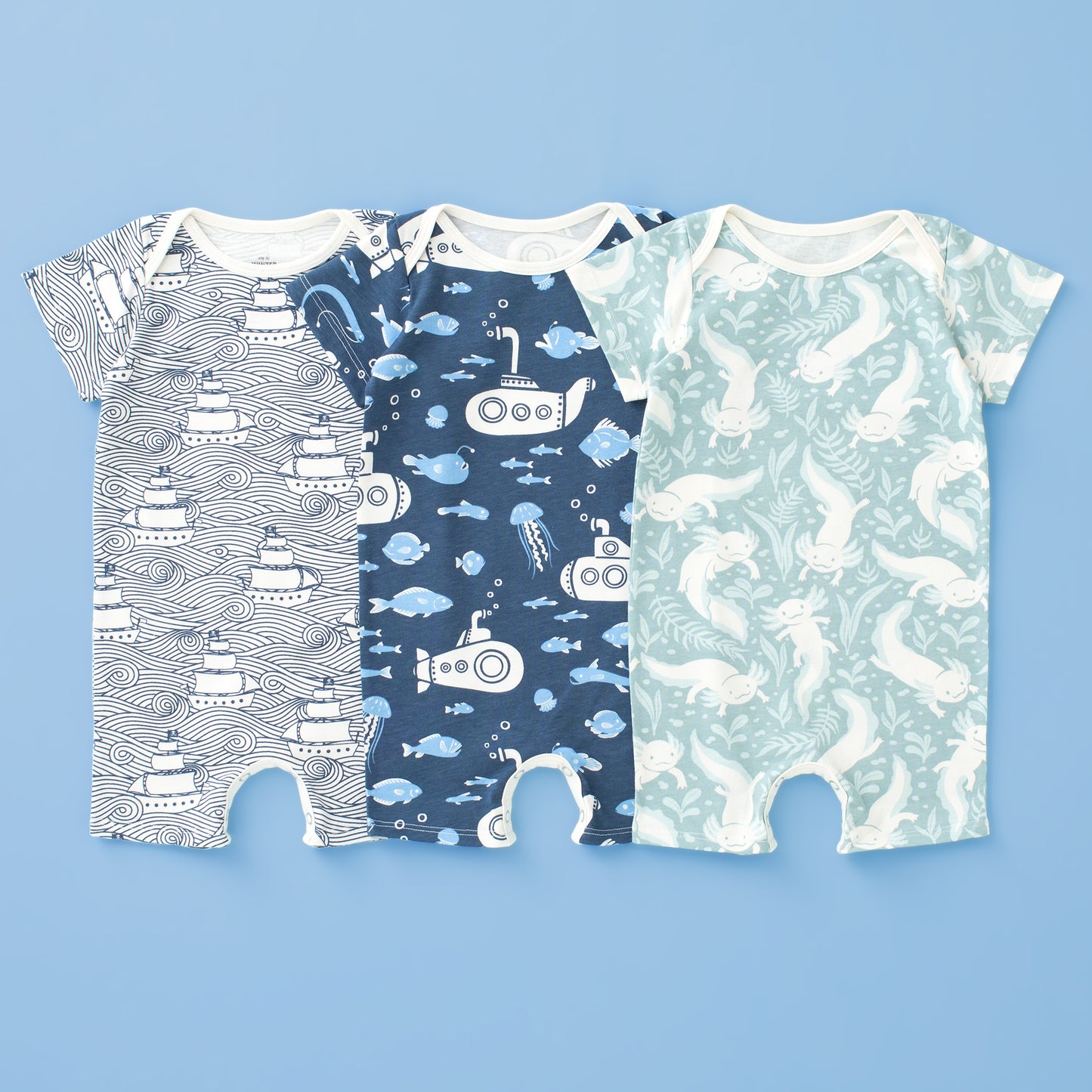 Nautical Summer Romper Bundle