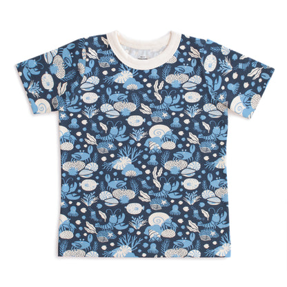 Short-Sleeve Tee - Ocean Life Navy