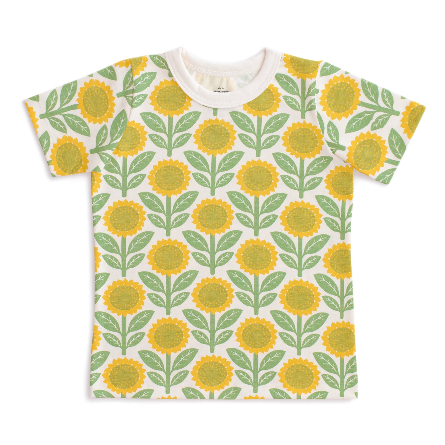 Short-Sleeve Tee - Sunflowers Green