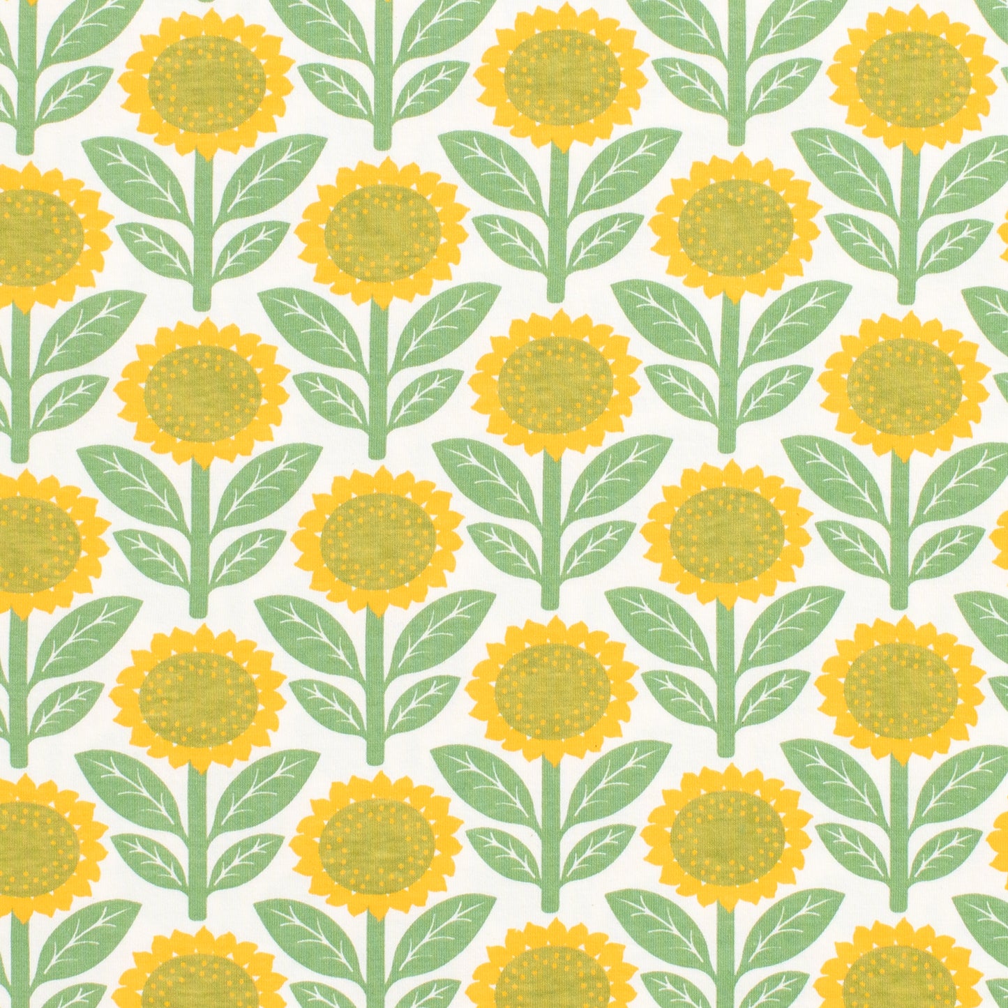 Valencia Dress - Sunflowers Green
