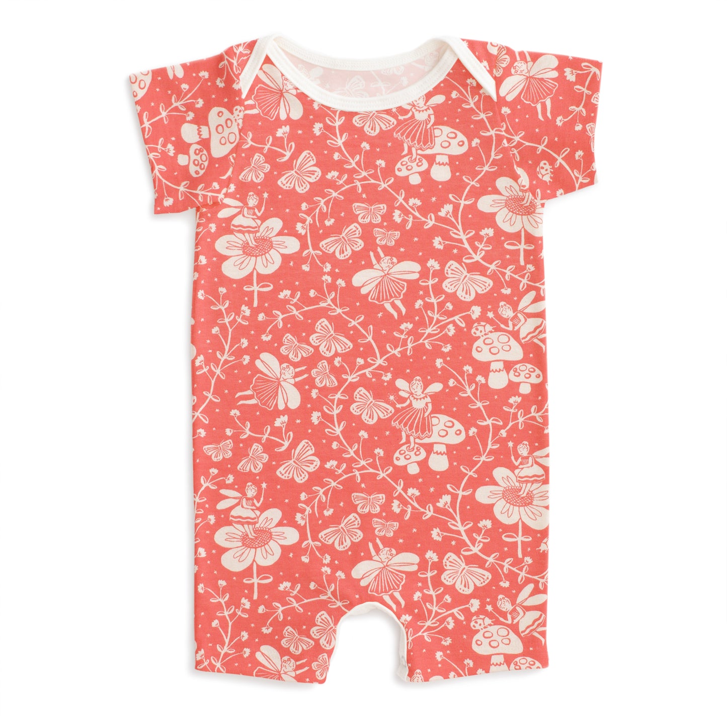 Summer Romper - Fairies Coral