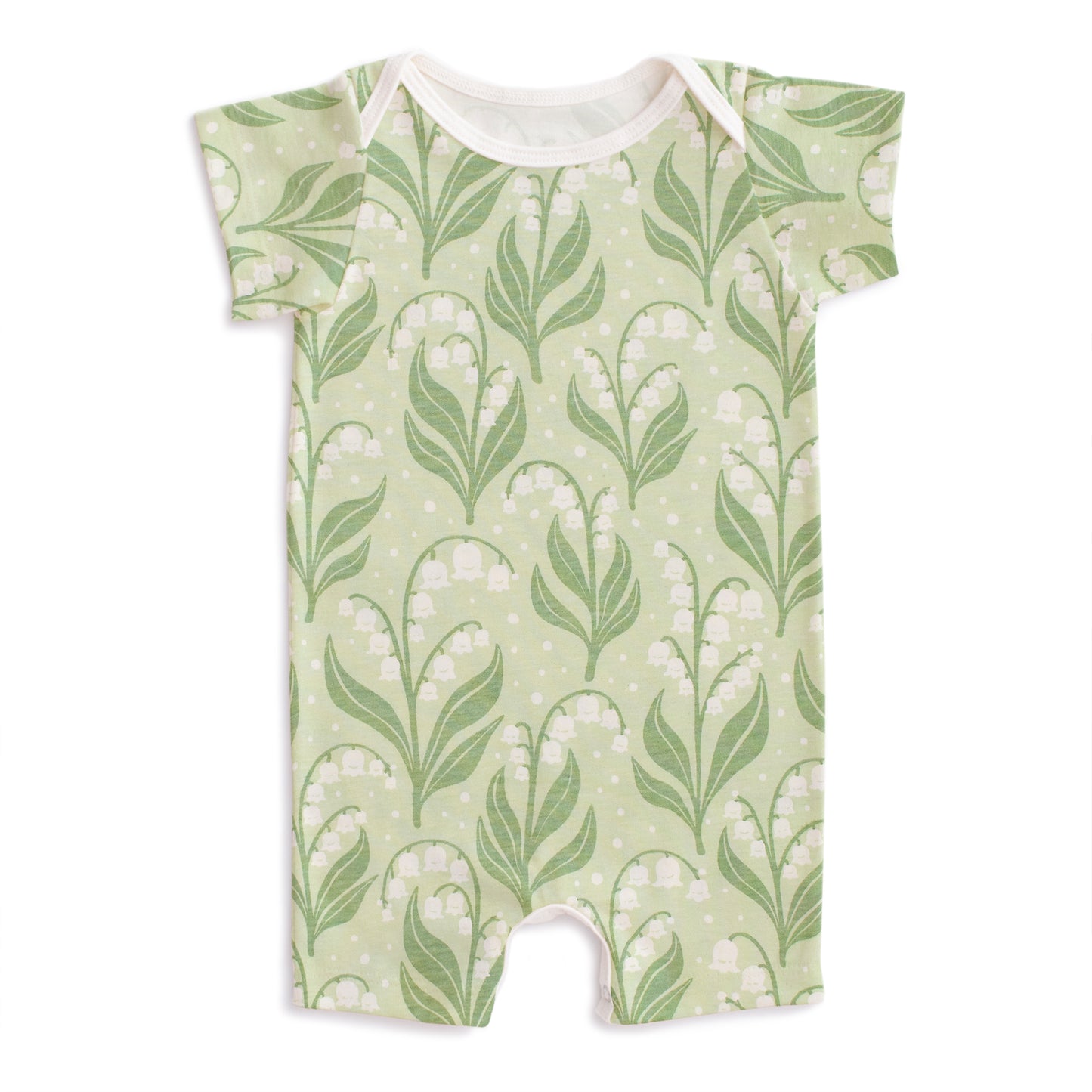 Summer Romper - Lily of the Valley Green