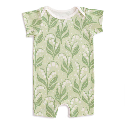 Summer Romper - Lily of the Valley Green