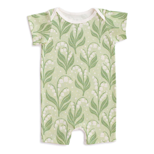 Summer Romper - Lily of the Valley Green